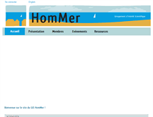 Tablet Screenshot of gis-hommer.org